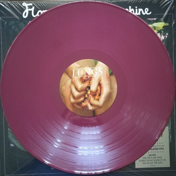 Florence And The Machine : Lungs (LP, Album, Ltd, RE, Bur)