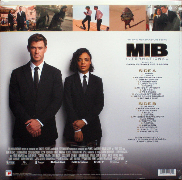 Danny Elfman & Chris Bacon : MIB International (Original Motion Picture Score) (LP, Album)