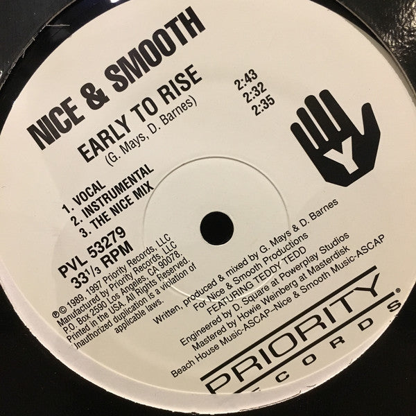 Nice & Smooth : More & More Hits (12", RE)
