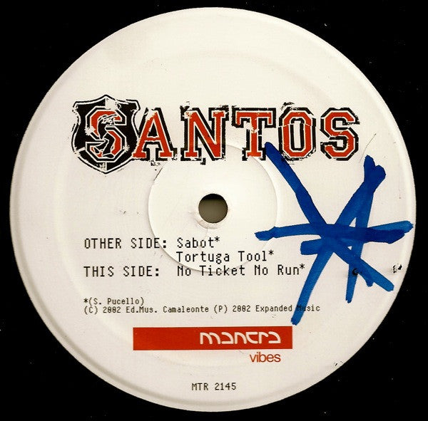 Santos : Pandemonio E.P. (12", EP)