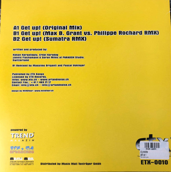 DJ Provide : Get Up! (12")