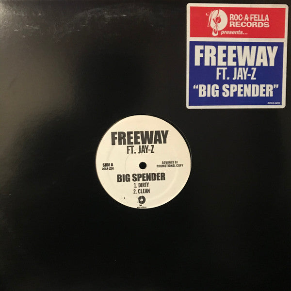 Freeway : Big Spender (12", Promo)