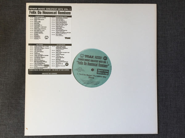 Storm Bryant / The Music Choir / Freedom : I'm A Sex Maniac / Get Down To Love / Love Don't Come Easy (Felix Da Housecat Remixes) (12", Comp, Ltd, Promo, Lig)