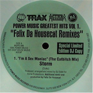 Storm Bryant / The Music Choir / Freedom : I'm A Sex Maniac / Get Down To Love / Love Don't Come Easy (Felix Da Housecat Remixes) (12", Comp, Ltd, Promo, Lig)