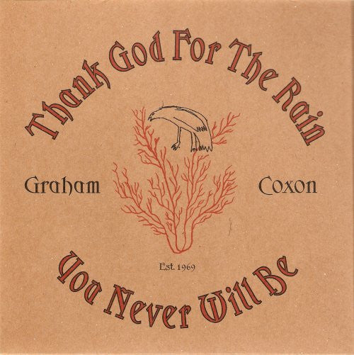 Graham Coxon : Thank God For The Rain / You Will Never Be (7", Single, Red)