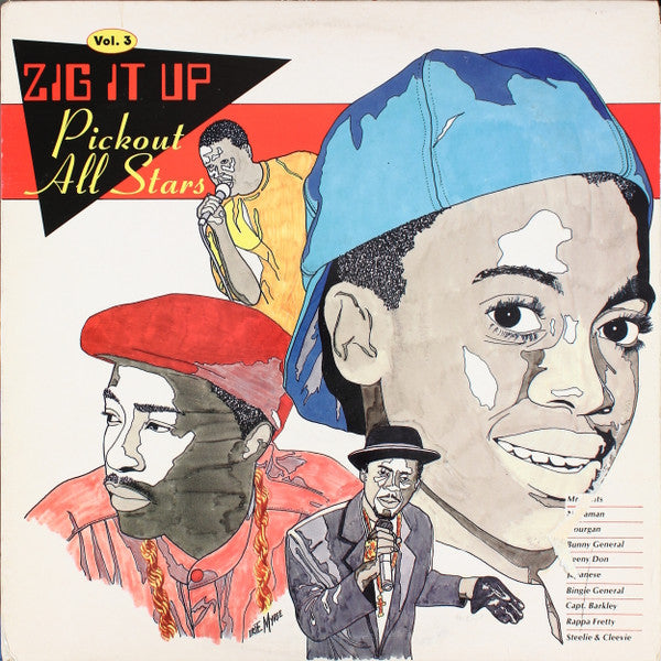 Various : Zig It Up: Pickout All Stars Vol. 3 (LP, Comp)
