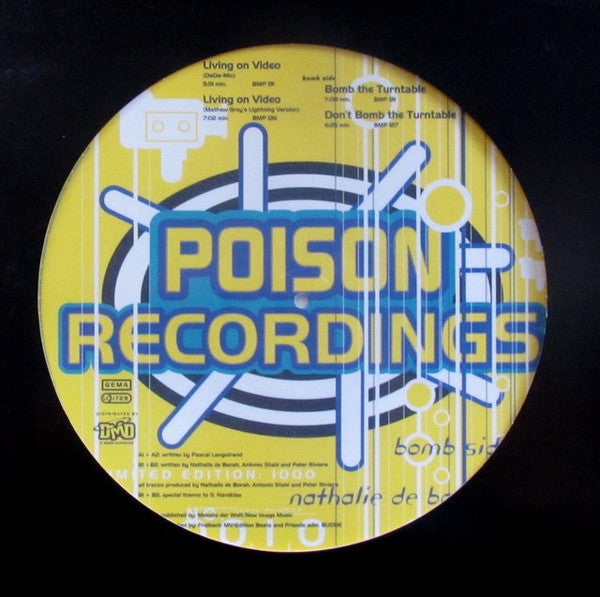 Nathalie De Borah : Living On Video (12", Ltd, Pic)