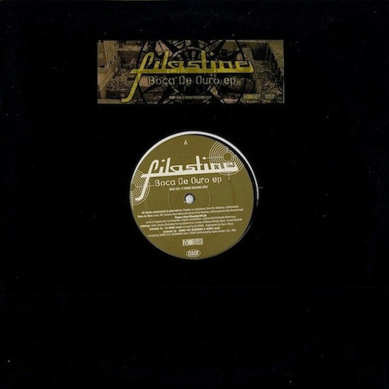 Filastine : Boca De Ouro EP (12", EP)