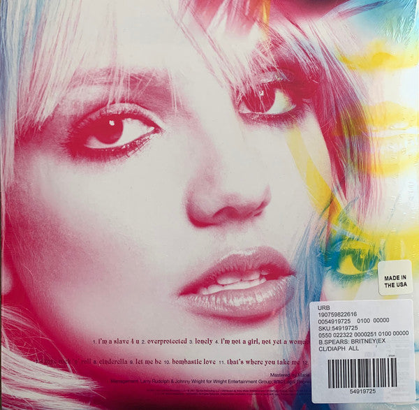 Britney Spears : Britney (LP, Album, Ltd, RE, Cle)