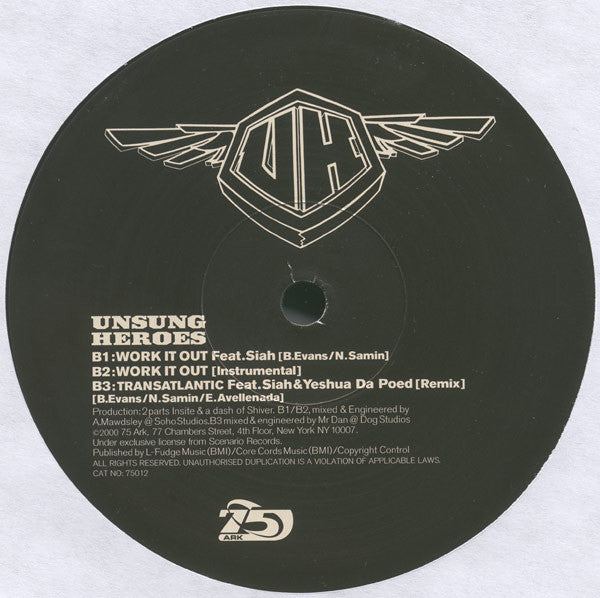 Unsung Heroes : What Would You Do? (12")
