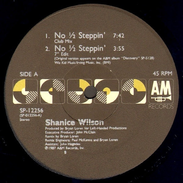 Shanice Wilson : No 1/2 Steppin' (12", Single)