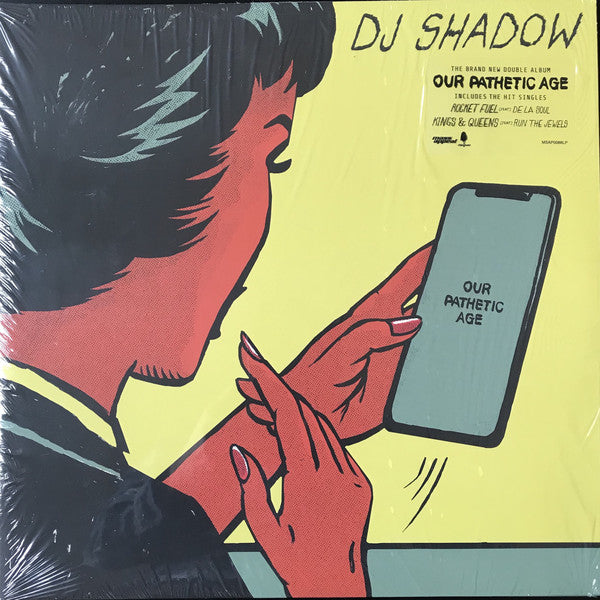 DJ Shadow : Our Pathetic Age (2xLP, Album, Yel)
