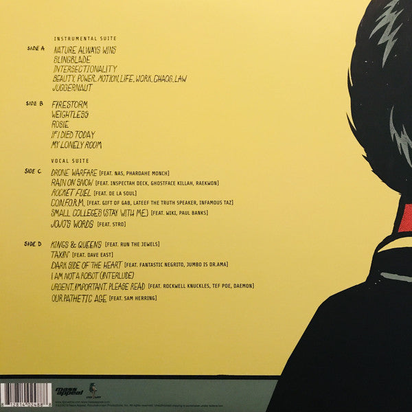 DJ Shadow : Our Pathetic Age (2xLP, Album, Yel)