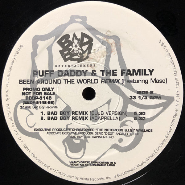Puff Daddy & The Family : Been Around The World (Remix) (12", Promo)