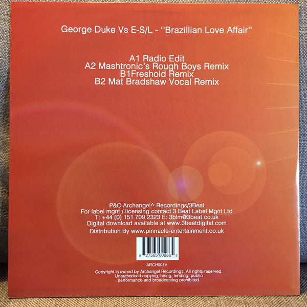 George Duke Vs E-S/L : Brazillian Love Affair (12")