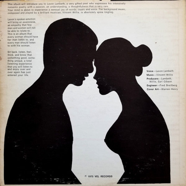 Lavon Lambeth : Man And His Awareness (LP, Album, Mono)