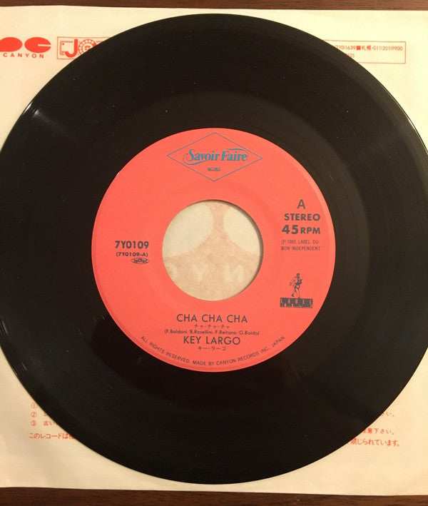 Key Largo (2) : チャ・チャ・チャ Cha Cha Cha (7", Single)