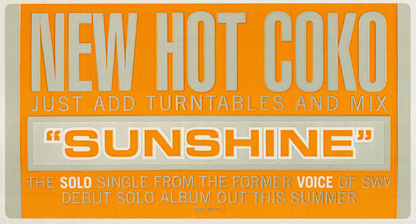 Coko : Sunshine (12", Promo)