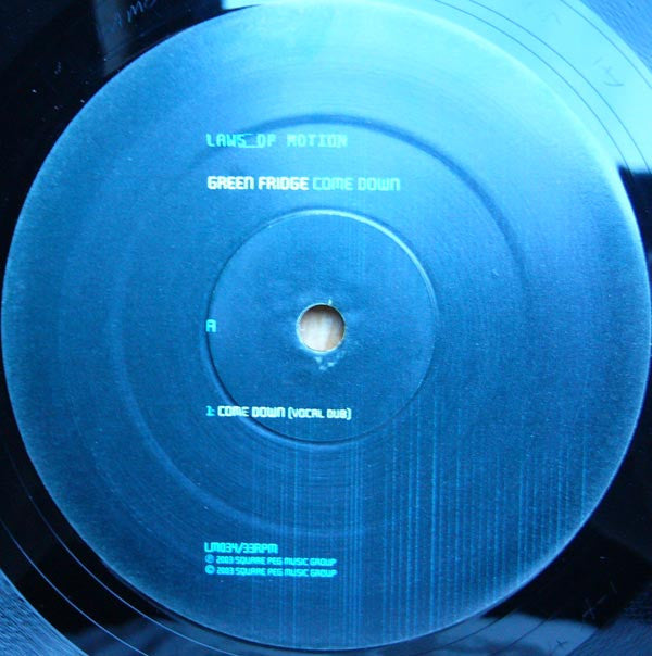 Green Fridge : Come Down (12")