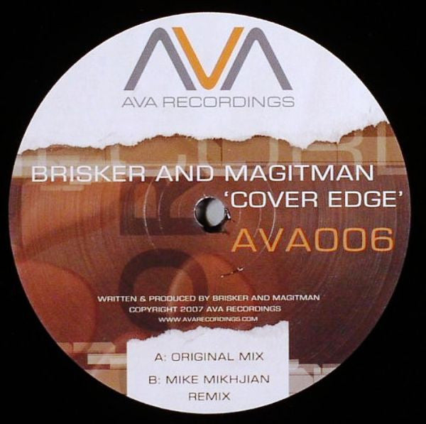 Brisker & Magitman : Cover Edge (12")