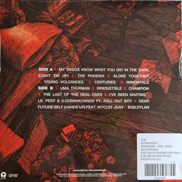 Fall Out Boy : Believers Never Die (Volume 2) (LP, Comp, Ltd, Red)