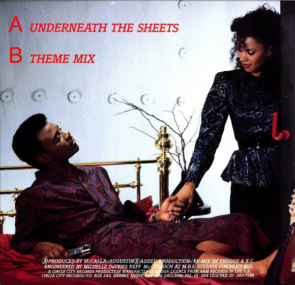 Nat Augustin : Underneath The Sheets (12")