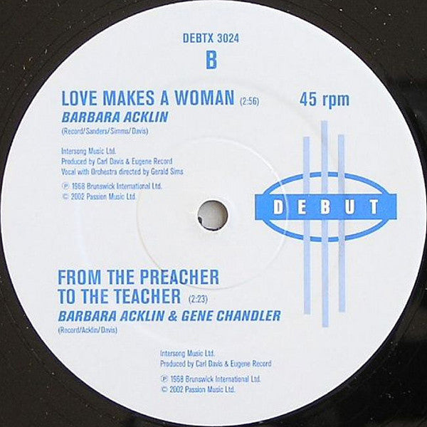 Barbara Acklin : Am I The Same Girl (12", RE)