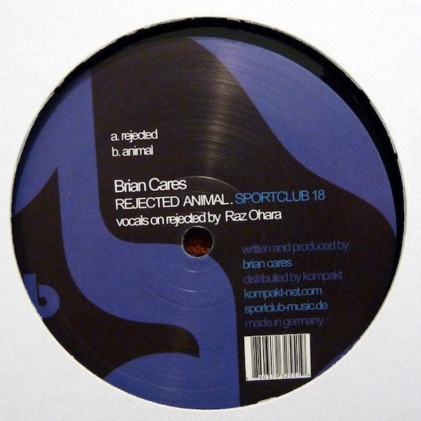 Brian Cares : Rejected Animal (12")