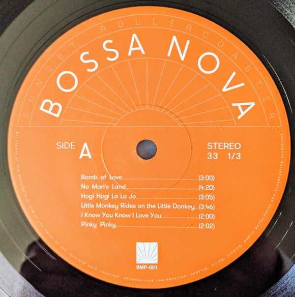 Sunset Rollercoaster* : Bossa Nova 芭莎諾娃  (LP, Album, Num, RE)