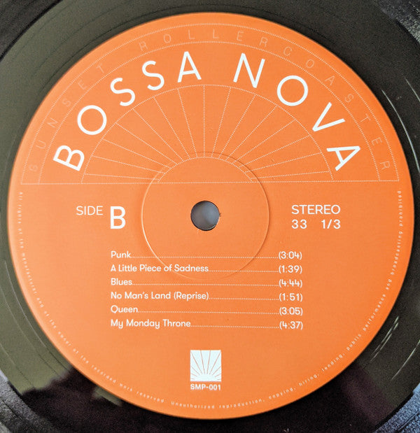 Sunset Rollercoaster* : Bossa Nova 芭莎諾娃  (LP, Album, Num, RE)