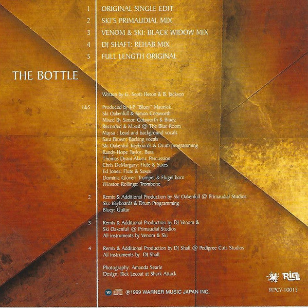 Maysa Leak : The Bottle (CD, Maxi)
