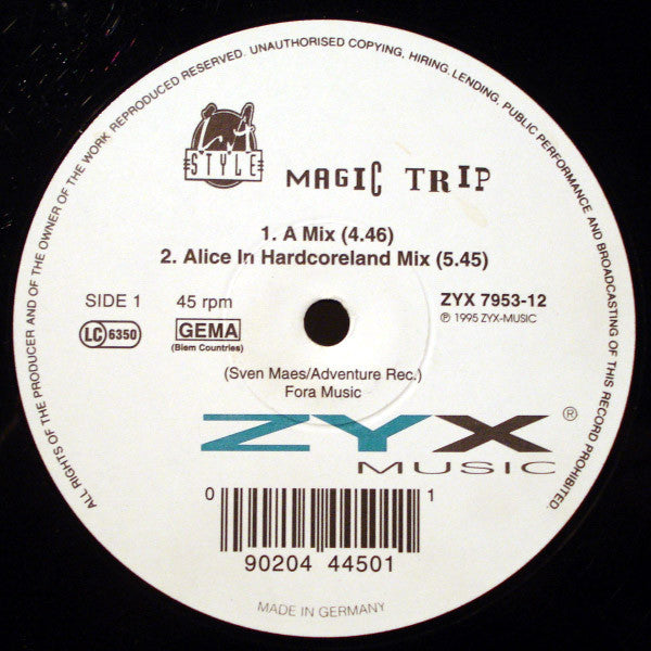 L.A. Style : Magic Trip (12")