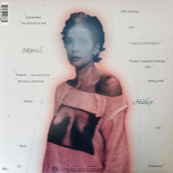 Halsey : Manic (LP, Album, Ltd, Cle)