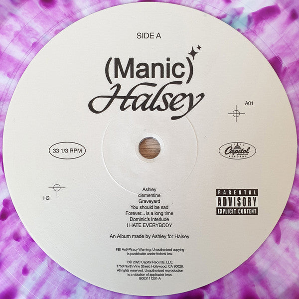 Halsey : Manic (LP, Album, Ltd, Cle)