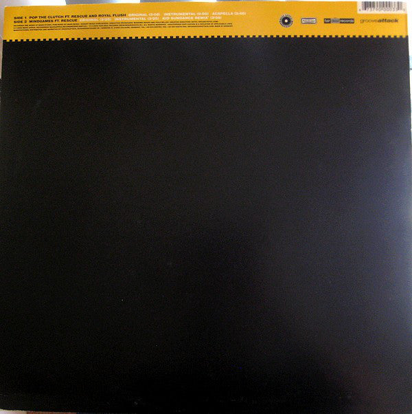 DJ Mass : Pop The Clutch / Mindgames (12")