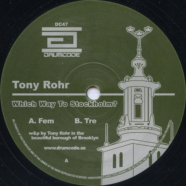 Tony Rohr : Which Way To Stockholm? (12")