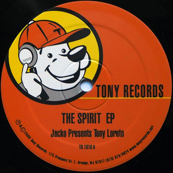 Jacko Presents Tony Loreto : The Spirit EP (12", EP)