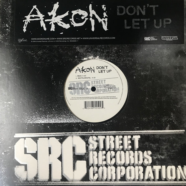 Akon : Don't Let Up (12")