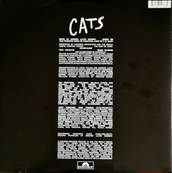 Andrew Lloyd Webber : Cats (2xLP, RE)