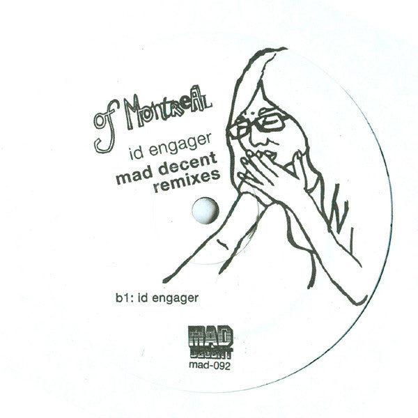 Of Montreal : Id Engager (Mad Decent Remixes) (12")