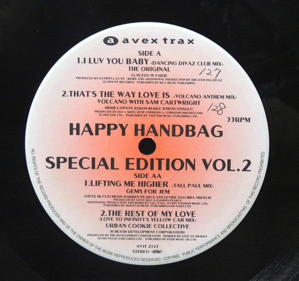 Various : Happy Handbag Special Edition Vol. 2 (12")