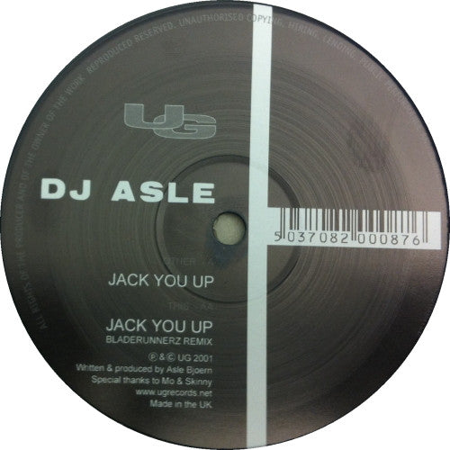 DJ Asle : Jack You Up (12")
