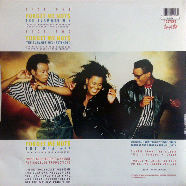 Tongue N Cheek : Forget Me Nots (12", Single)