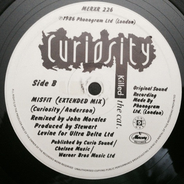Curiosity Killed The Cat : Down To Earth (Extended Mix) (12" + 12", S/Sided, Single)