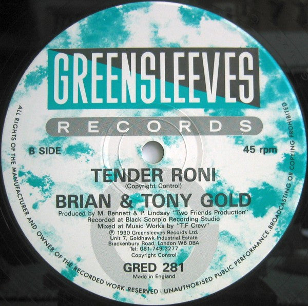 Brian & Tony Gold : Ram Dance (12")