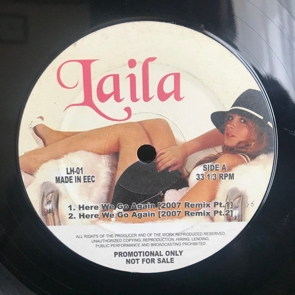 Laila Bagge : Here We Go Again Remixes (12", Promo)