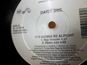 Daisy Dee : It's Gonna Be Alright (12")