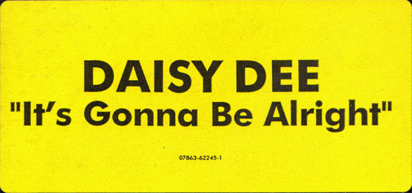 Daisy Dee : It's Gonna Be Alright (12")