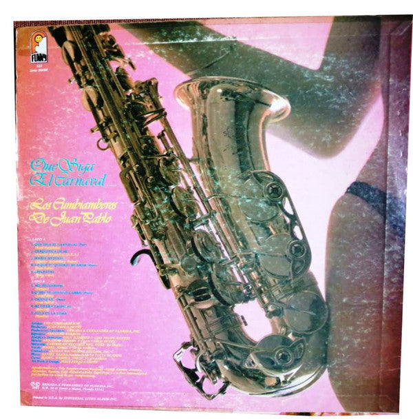 Los Cumbiamberos De Juan Pablo : Que Siga EL Carnaval (LP, Mixed)