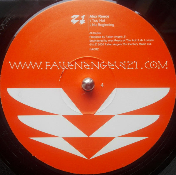 Alex Reece : Back To The Acid Lab E.P. (2x12", EP)